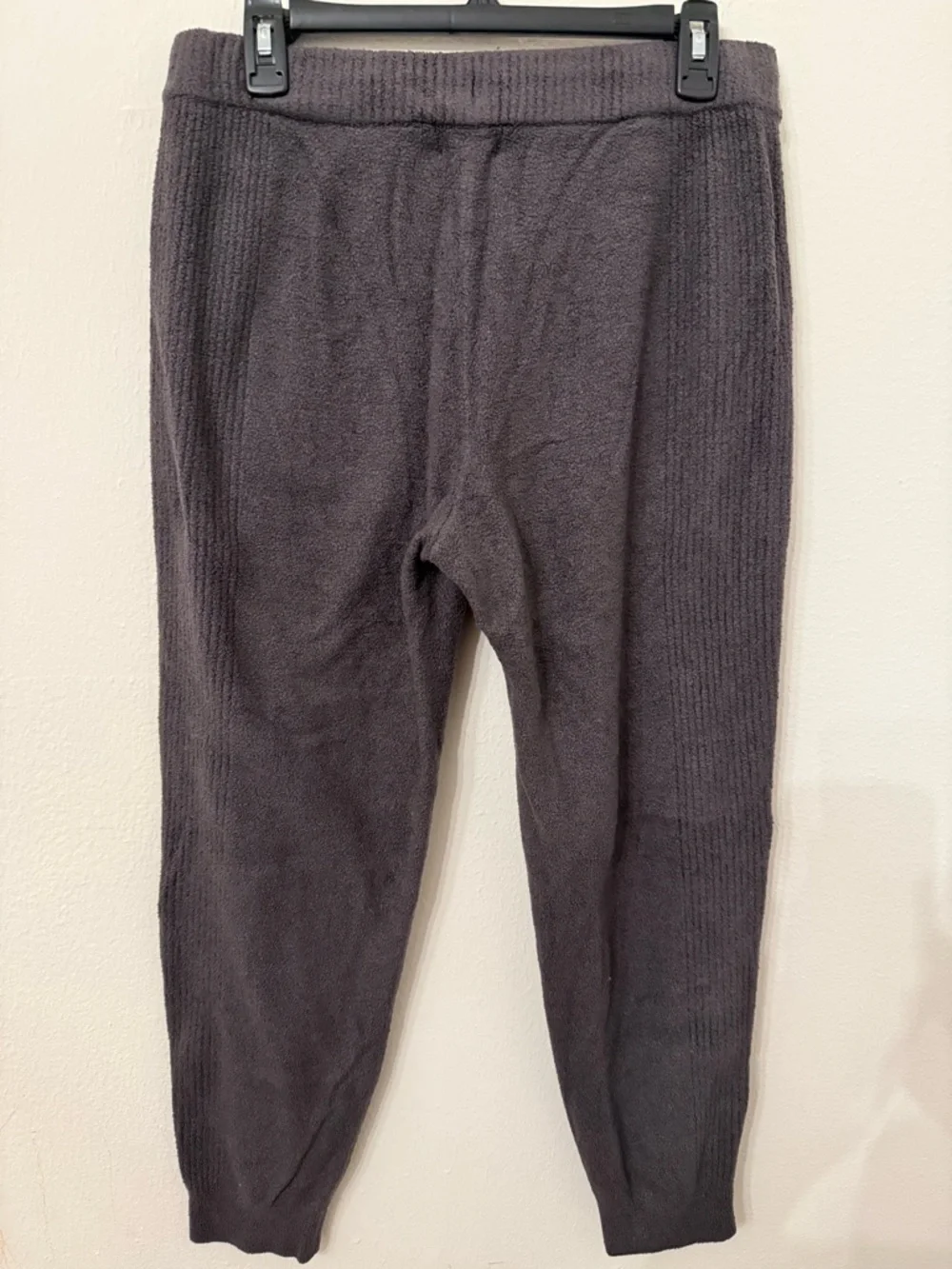 Barefoot Dreams Women's Ribbed Drawstring Joggers - Charcoal - Picture 3 of 3